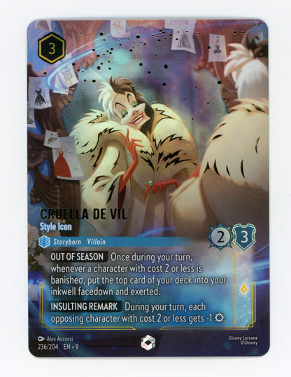 Cruella De Vil - Style Icon — Enchanted|Holofoil — ID 19022