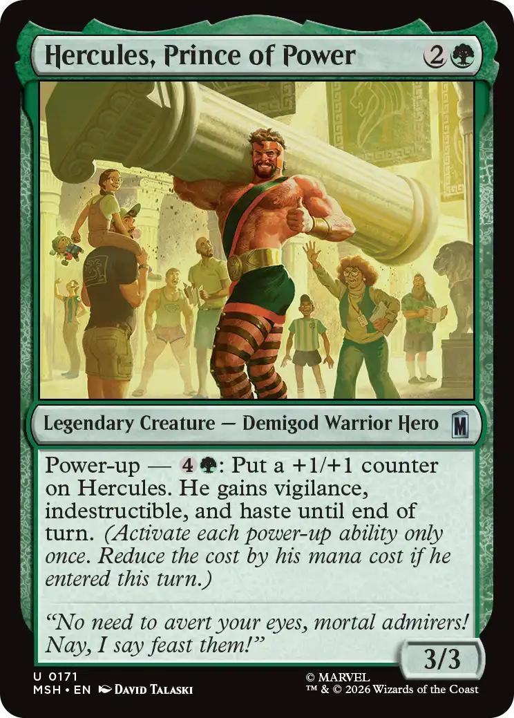 Hercules, Prince of Power [171] [Marvel Super Heroes] [Non-Foil]