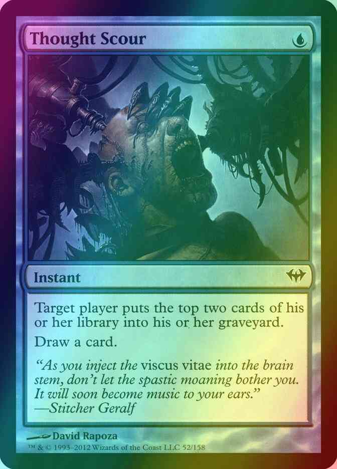 Thought Scour [52] [Dark Ascension] [Foil]