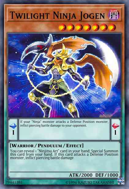 Twilight Ninja Jogen - SHVA-EN026 - Super Rare - 1st Edition
