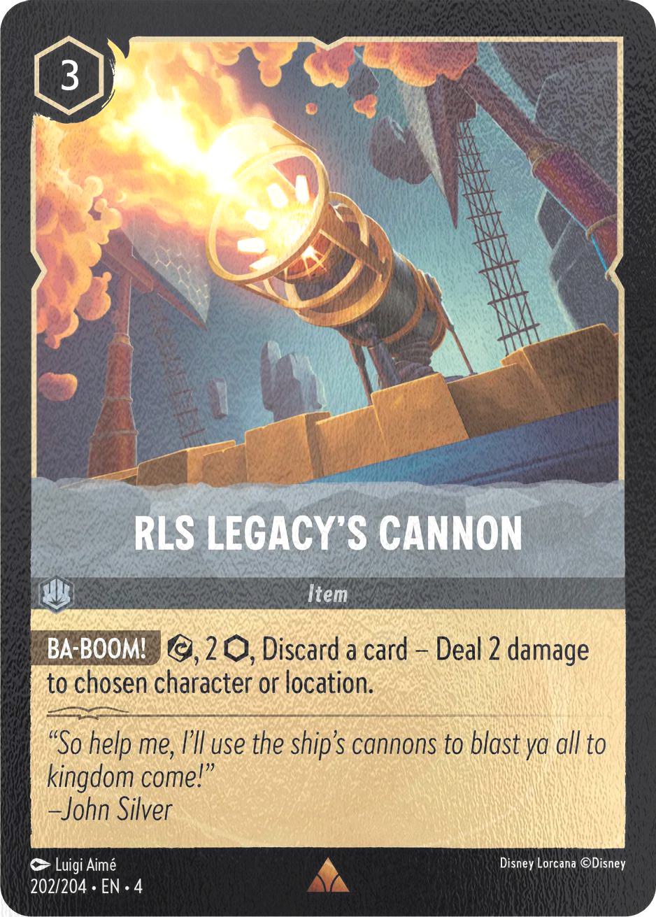 RLS Legacy's Cannon - 202/204 [Ursula's Return] [Cold Foil]