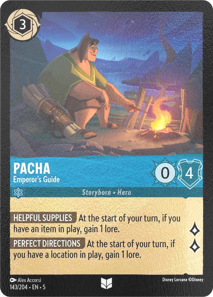 Pacha - Emperor's Guide - 143/204 [Shimmering Skies] [Cold Foil]