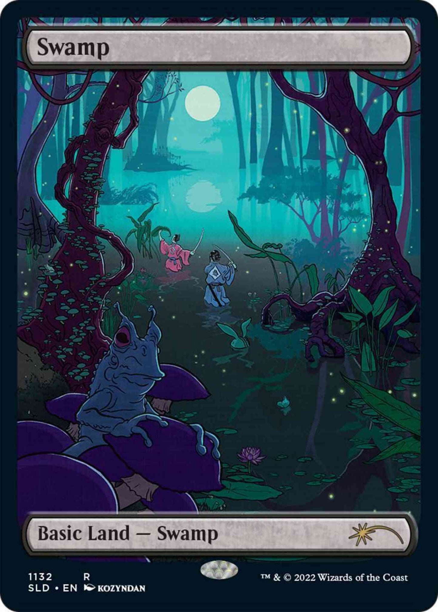 Swamp [1132] [Full Art] [Kozyndan: The Lands] [Secret Lair Drop] [Non-Foil]