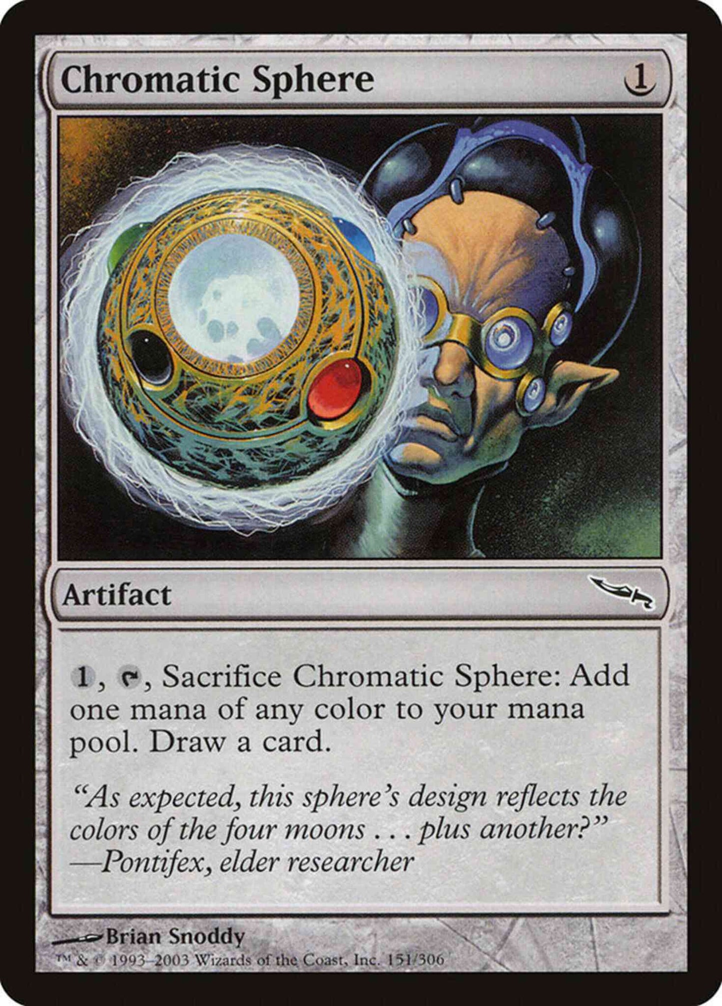 Chromatic Sphere [151] [Mirrodin] [Non-Foil]