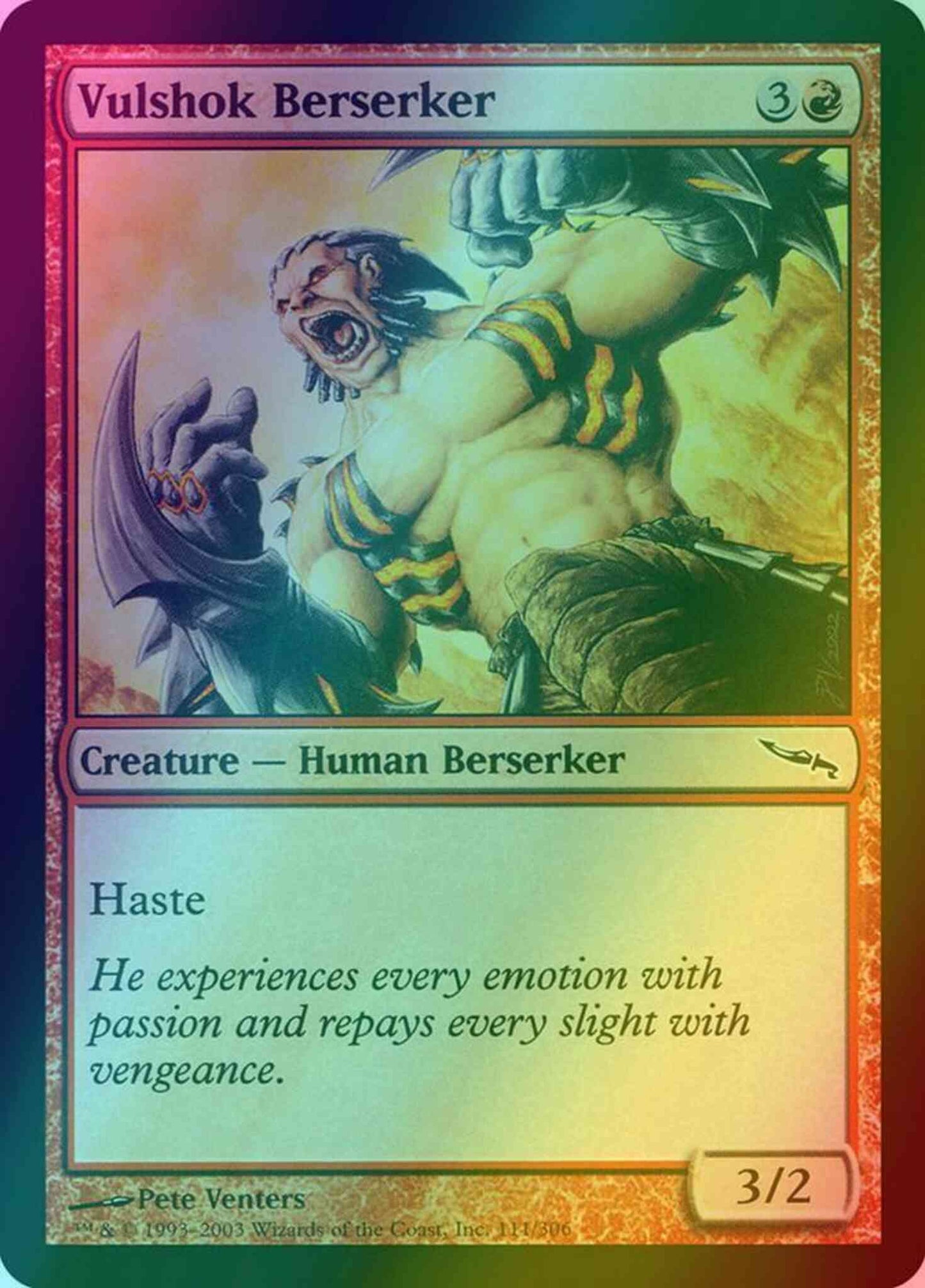 Vulshok Berserker [111] [Mirrodin] [Foil]