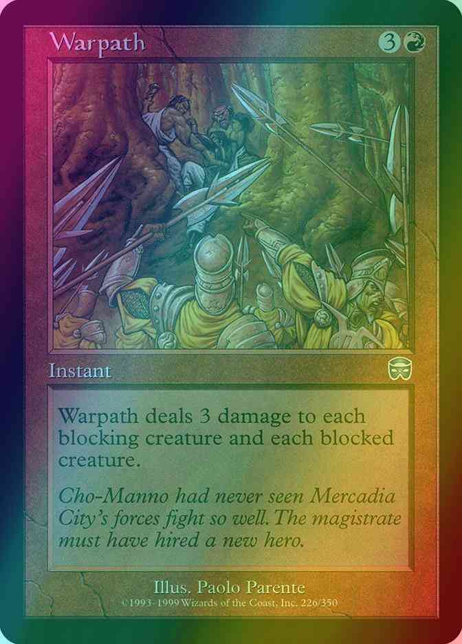 Warpath [226] [Mercadian Masques] [Foil]