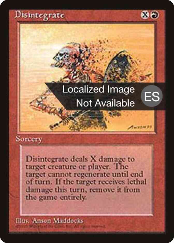 Disintegrate - Chinese [185] [Fourth Edition Black Border: Chinese] [Non-Foil]