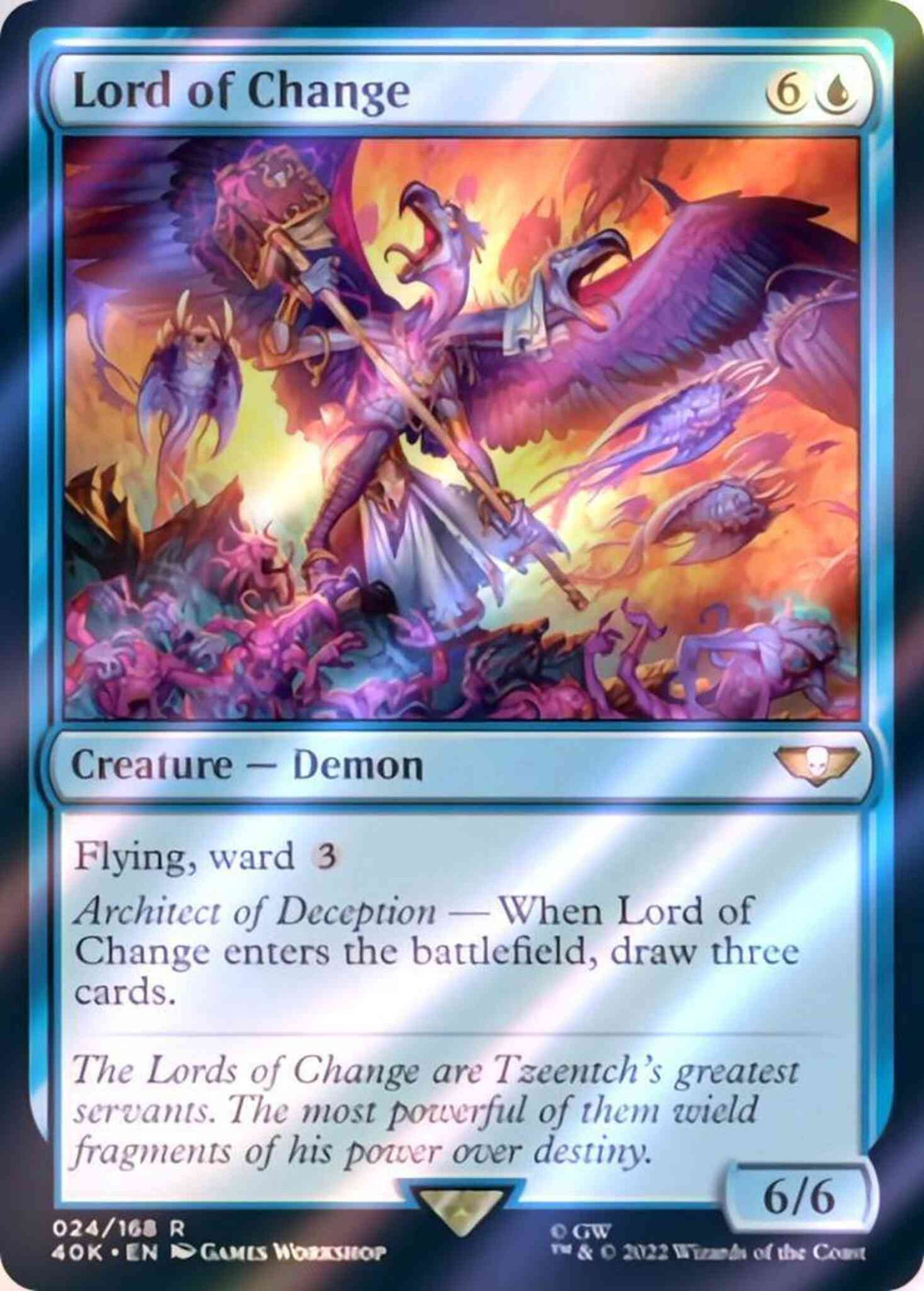 Lord of Change [24] [Universes Beyond: Warhammer 40,000] [Surge Foil]