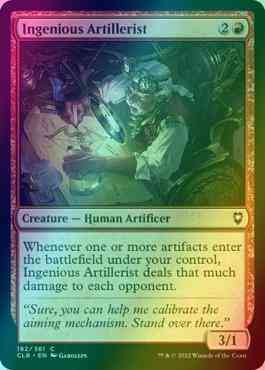 Ingenious Artillerist [182] [Commander Legends: Battle for Baldur's Gate] [Foil]