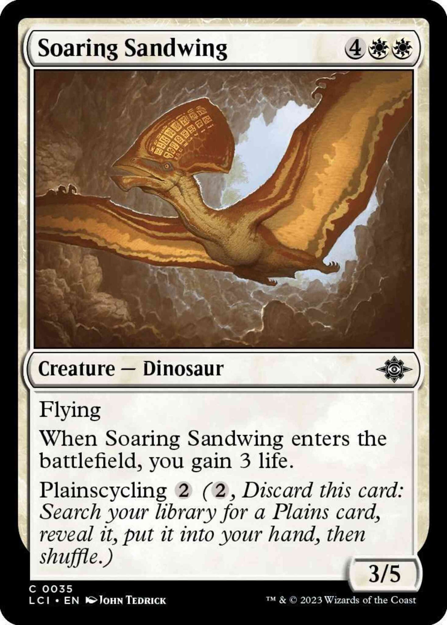 Soaring Sandwing [35] [The Lost Caverns of Ixalan] [Non-Foil]