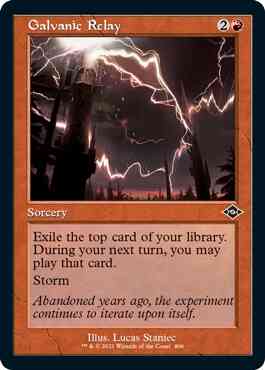Galvanic Relay [406] [Retro Frame] [Modern Horizons 2] [Etched Foil]