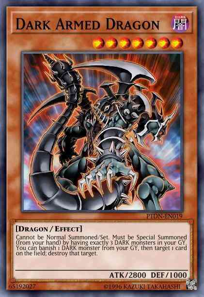 Dark Armed Dragon - PTDN-EN019 - Secret Rare - 1st Edition