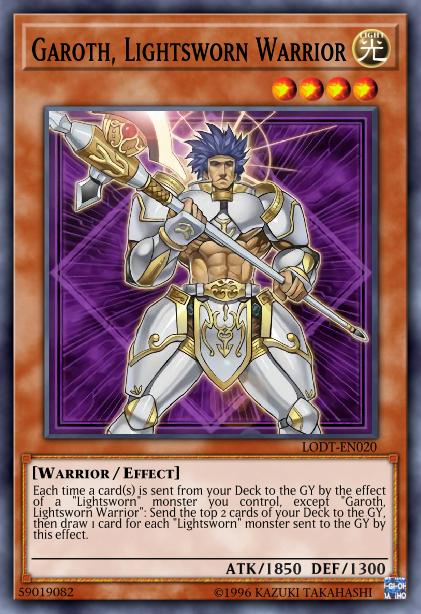Garoth, Lightsworn Warrior - LODT-EN020 - Common - Unlimited