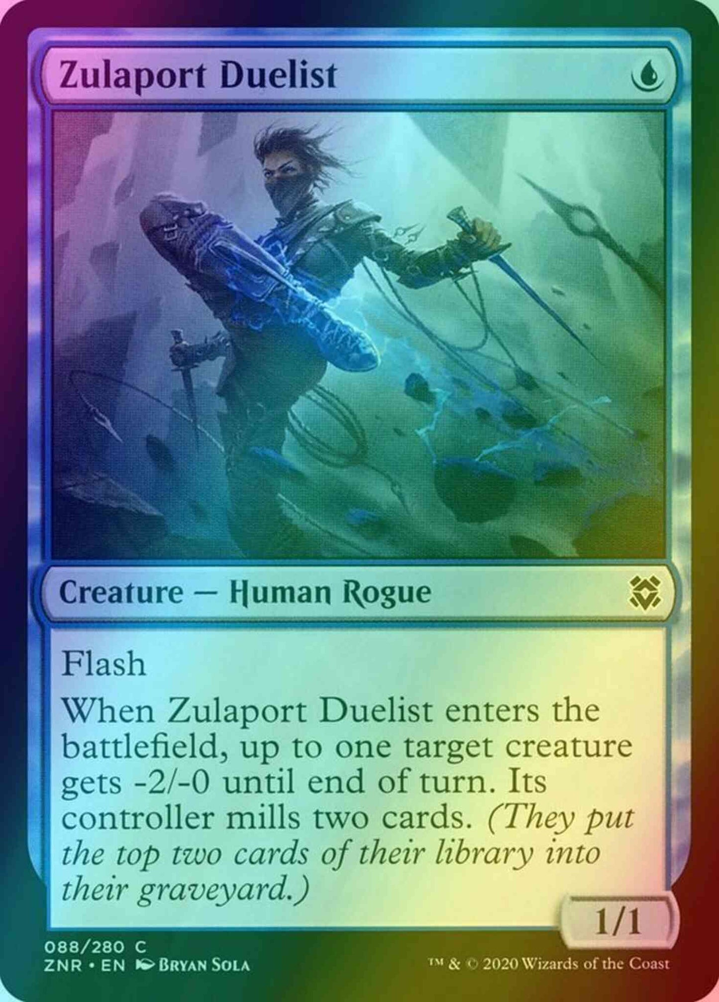 Zulaport Duelist [88] [Zendikar Rising] [Foil]
