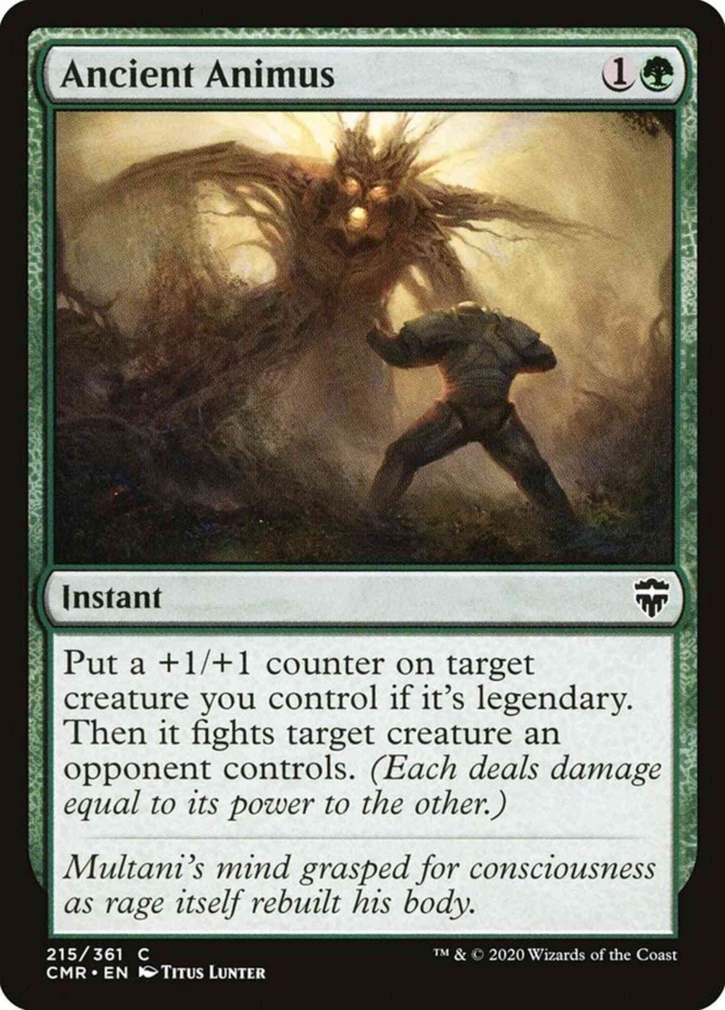 Ancient Animus [215] [Commander Legends] [Non-Foil]