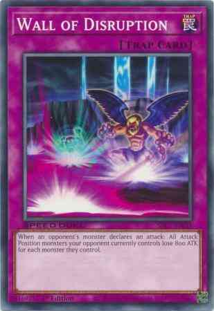 Wall of Disruption - SBC1-ENI33 - Common - 1st Edition