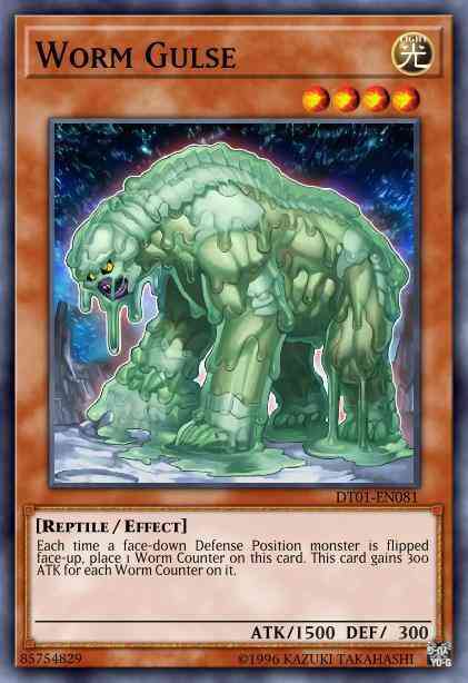 Worm Gulse - DT01-EN081 - Duel Terminal Normal Parallel Rare - Duel Terminal