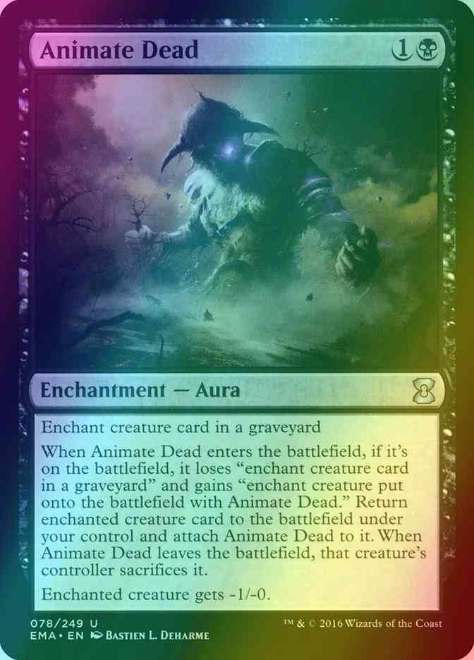 Animate Dead [78] [Eternal Masters] [Foil]