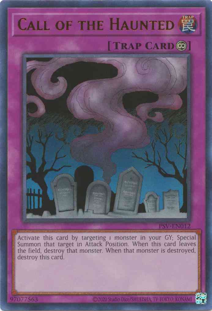 Call of the Haunted - 25th Anniversary - PSV-EN012 - Ultra Rare - Unlimited