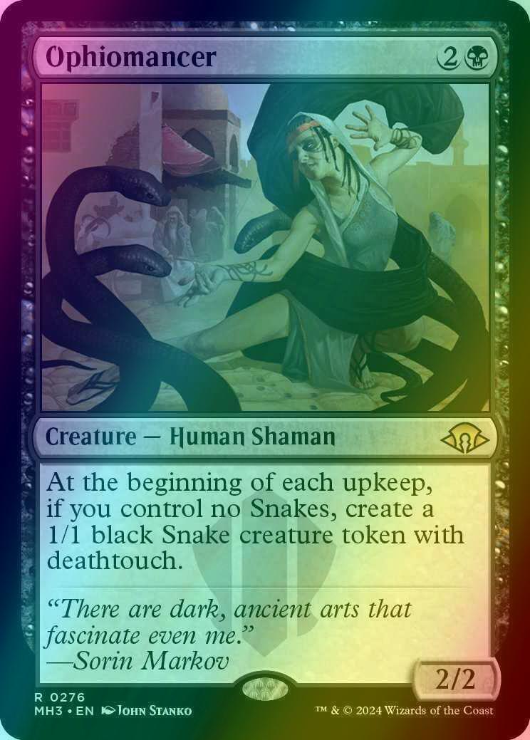 Ophiomancer [276] [Modern Horizons 3] [Foil]