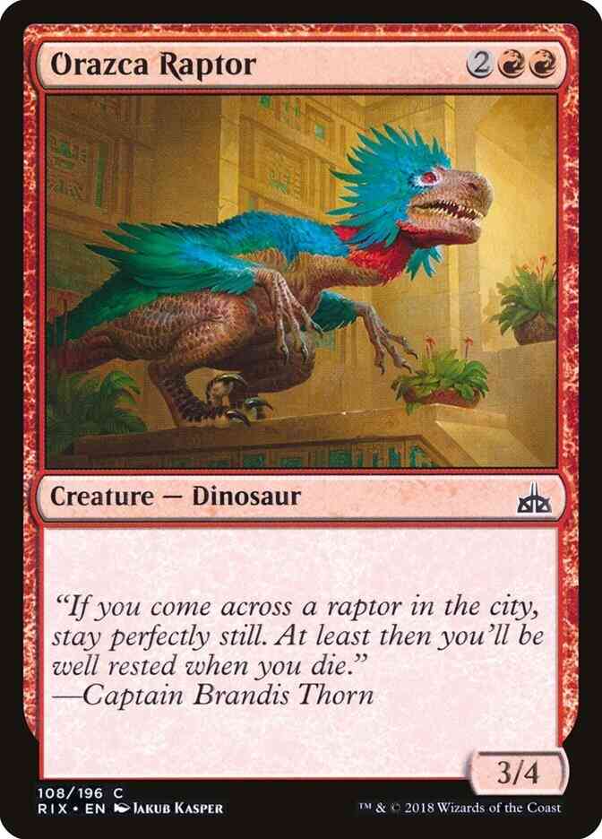 Orazca Raptor [108] [Rivals of Ixalan] [Non-Foil]
