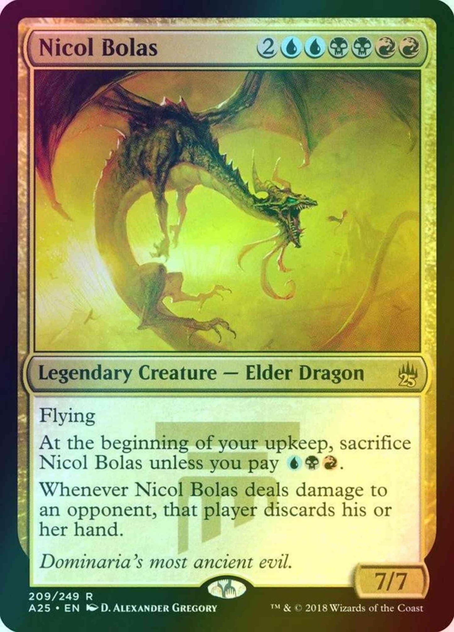 Nicol Bolas [209] [Masters 25] [Foil]