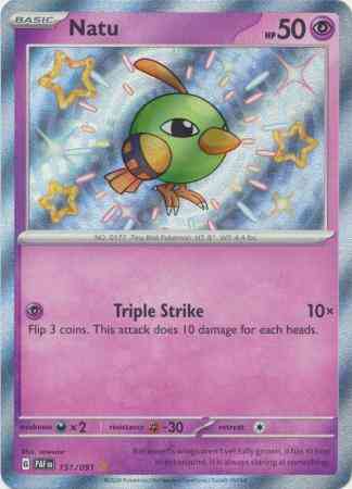 Natu - 151/091 - Shiny Rare [sv045-151] [Secret]