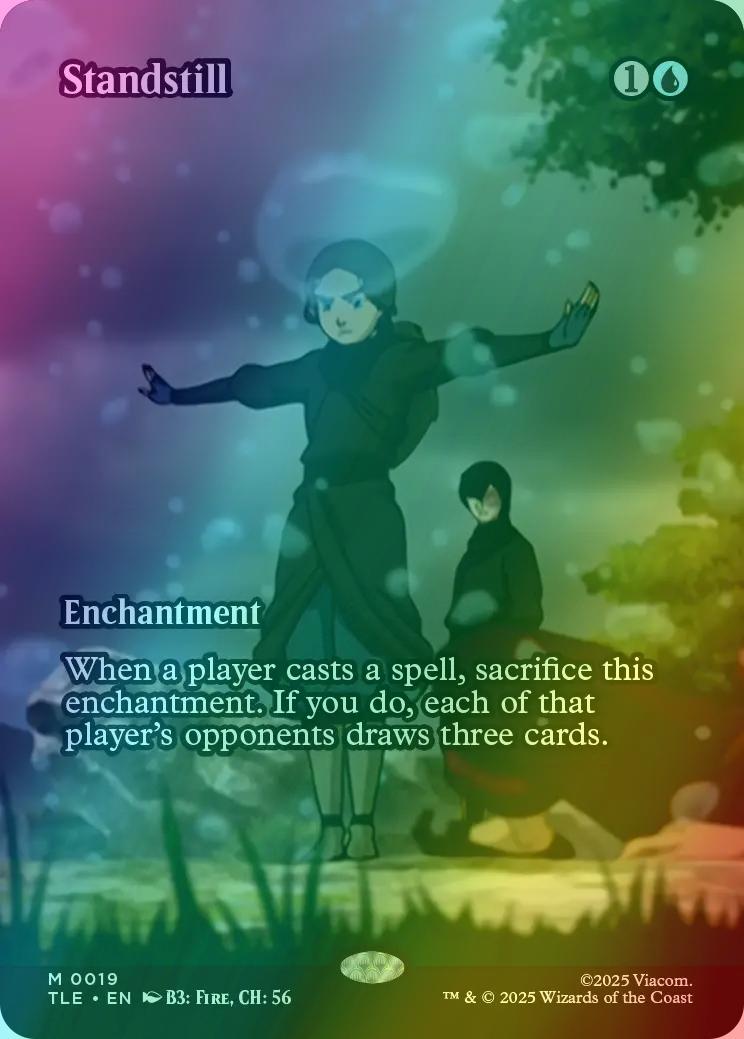 Standstill [19] [Borderless] [Source Material] [Avatar: The Last Airbender Eternal] [Foil]