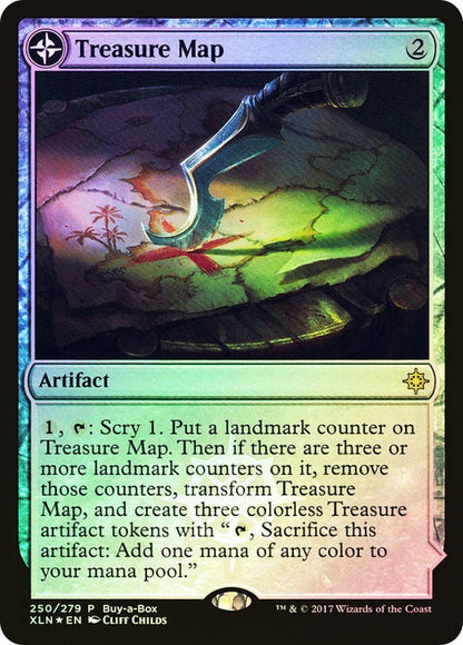 Treasure Map // Treasure Cove [250] [XLN Treasure Chest] [Foil]