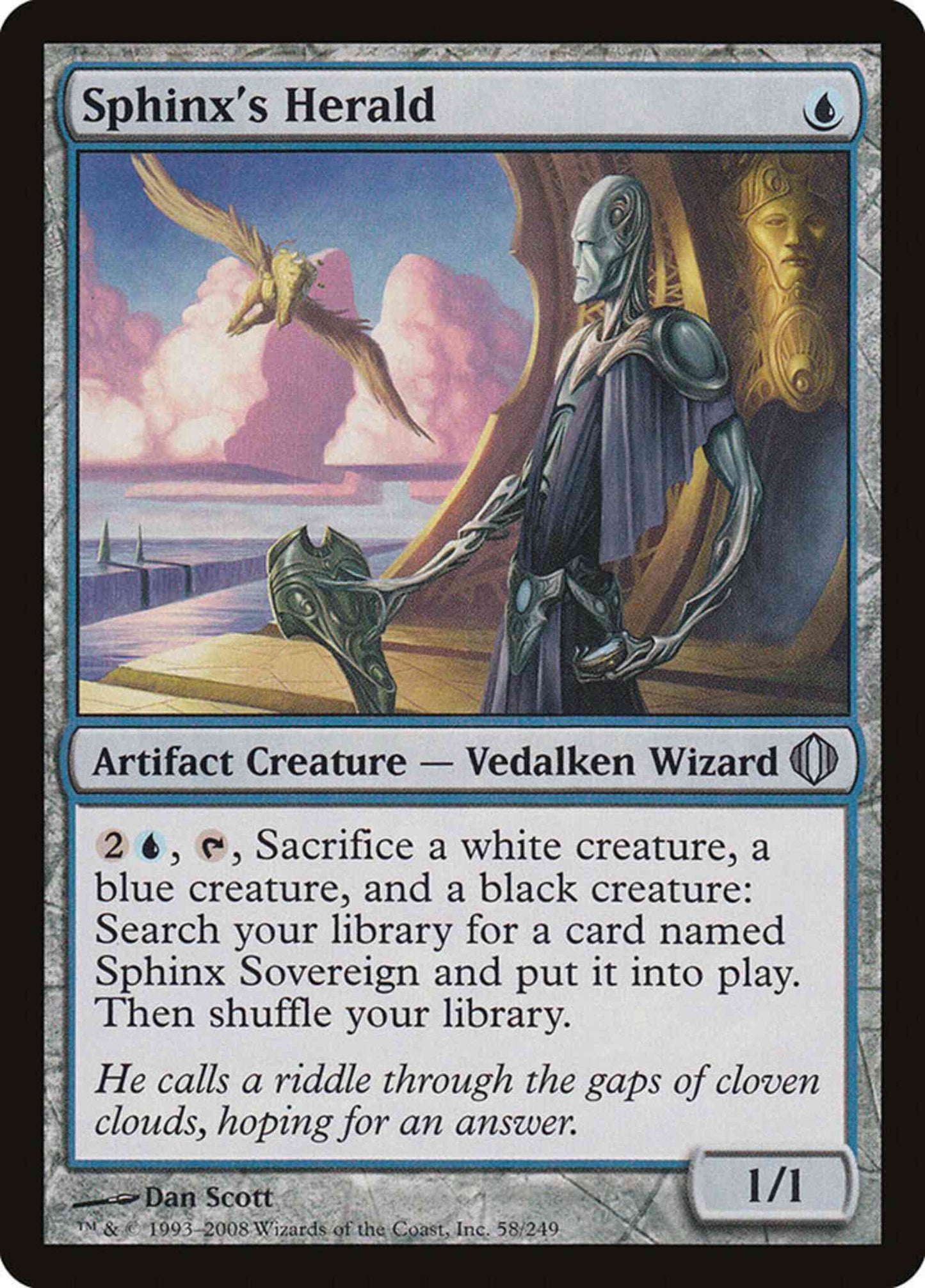 Sphinx's Herald [58] [Shards Of Alara] [Non-Foil]