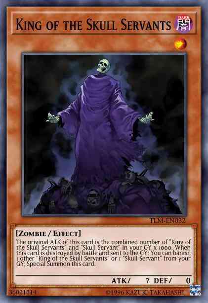 King of the Skull Servants - SBLS-EN031 - Super Rare - 1st Edition