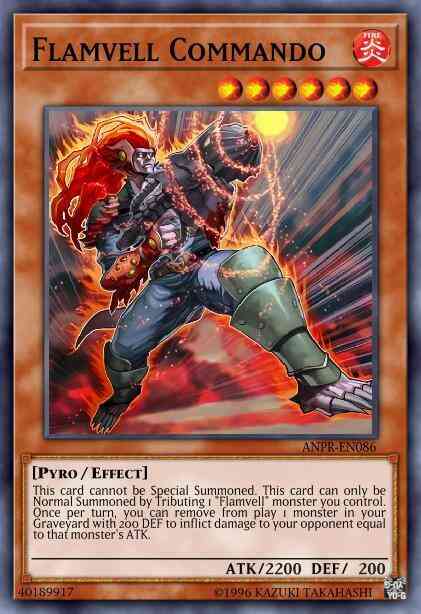 Flamvell Commando - ANPR-EN086 - Ultra Rare - Unlimited