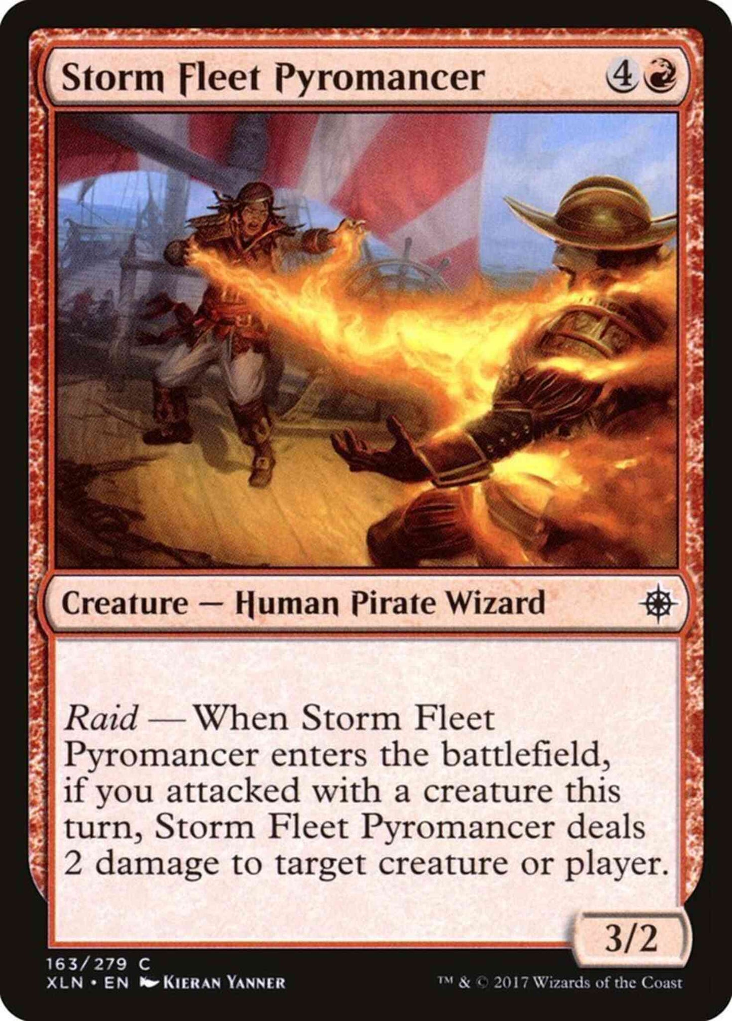 Storm Fleet Pyromancer [163] [Ixalan] [Non-Foil]