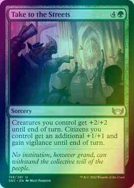 Take to the Streets [158] [Streets of New Capenna] [Foil]