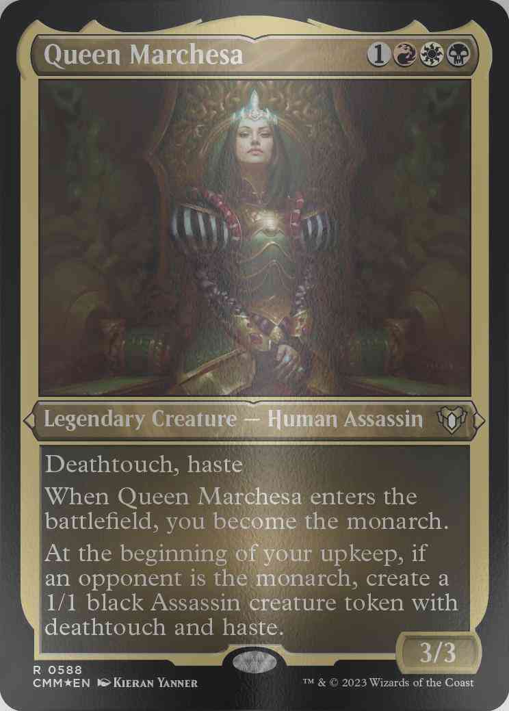 Queen Marchesa [588] [Commander Masters] [Etched Foil]