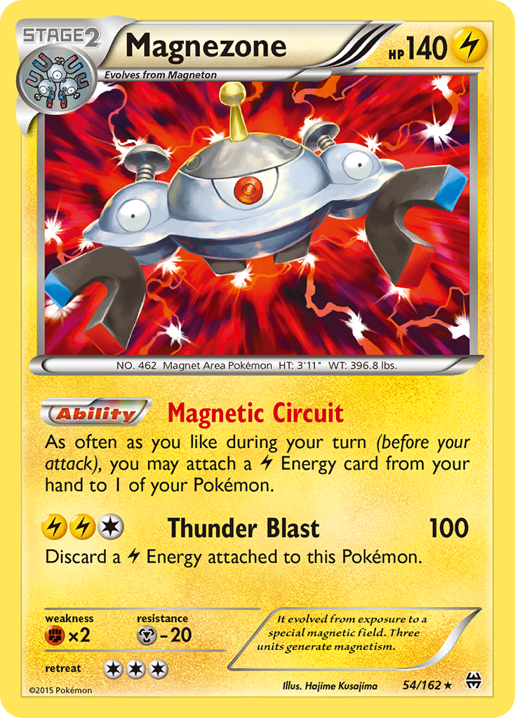 Magnezone - Theme Deck - 54/162 - Rare Holo [xy8-54] [Non-Holo]