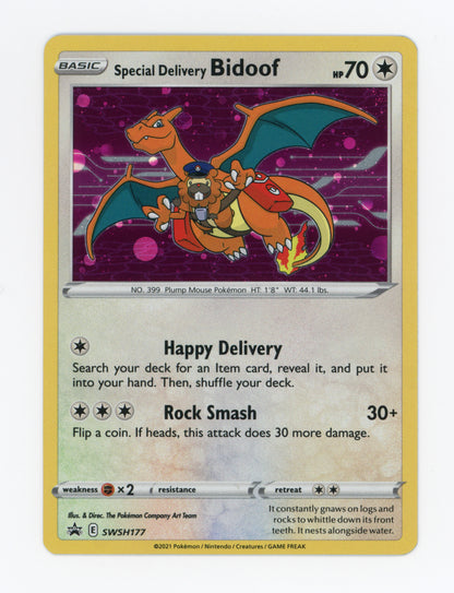 Special Delivery Bidoof — Promo|Holo — ID 19433
