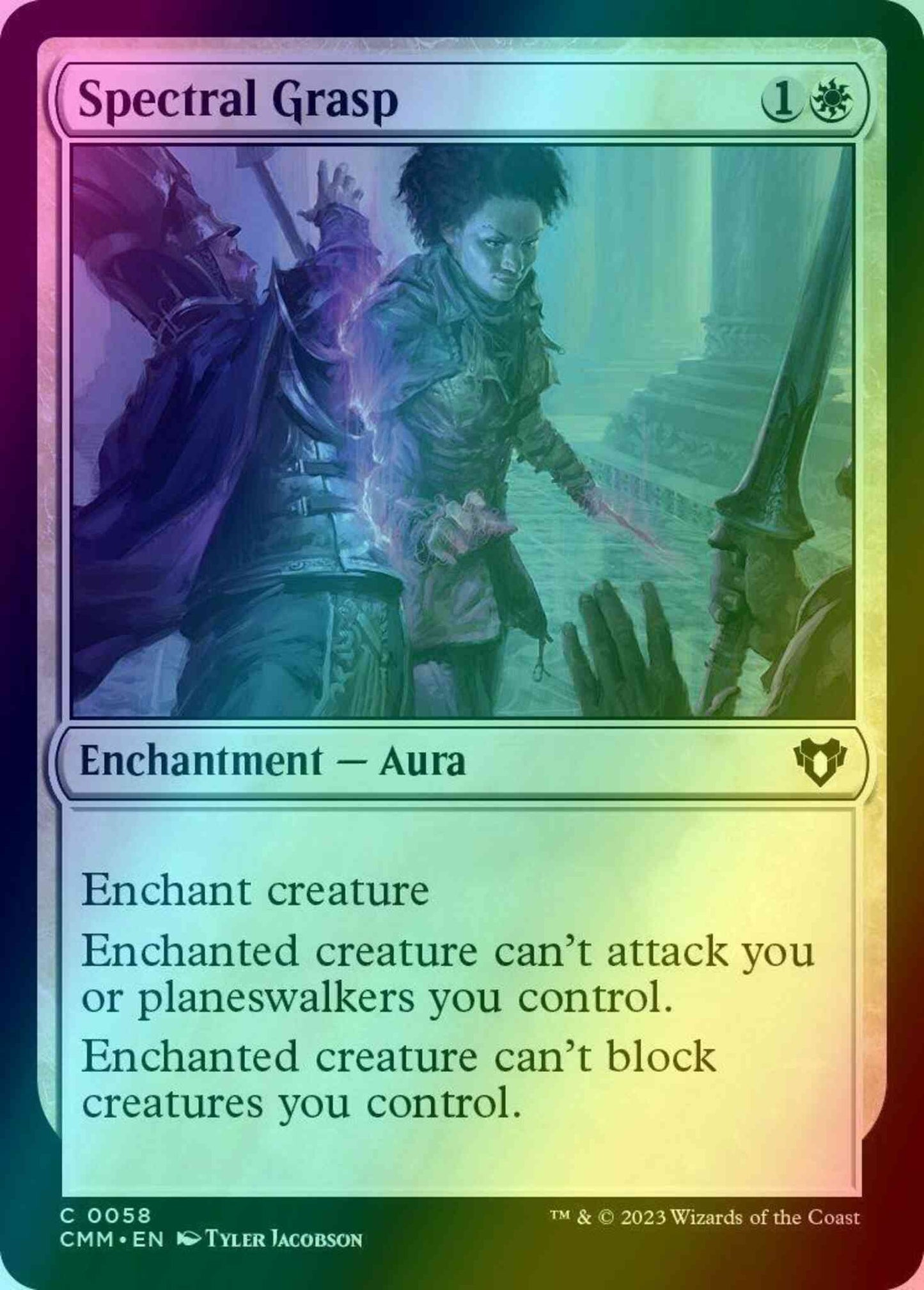 Spectral Grasp [58] [Commander Masters] [Foil]