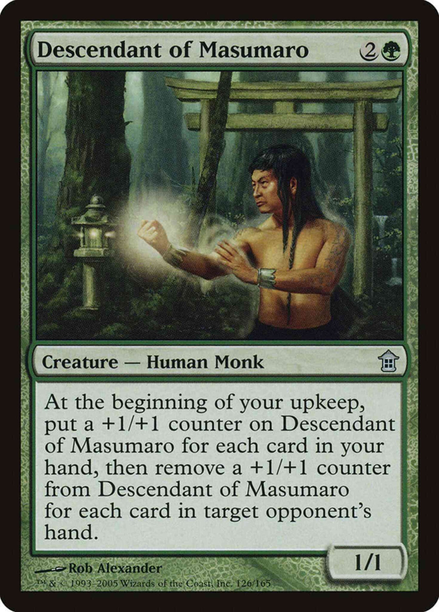 Descendant of Masumaro [126] [Saviors of Kamigawa] [Non-Foil]
