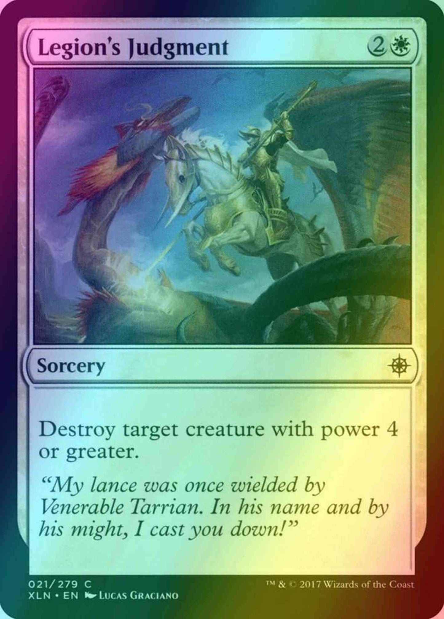 Legion's Judgment [21] [Ixalan] [Foil]