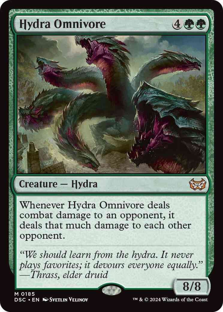 Hydra Omnivore [185] [Duskmourn: House of Horror: Commander] [Non-Foil]