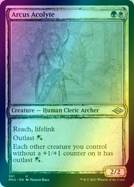 Arcus Acolyte [361] [Sketch Showcase] [Modern Horizons 2] [Foil]