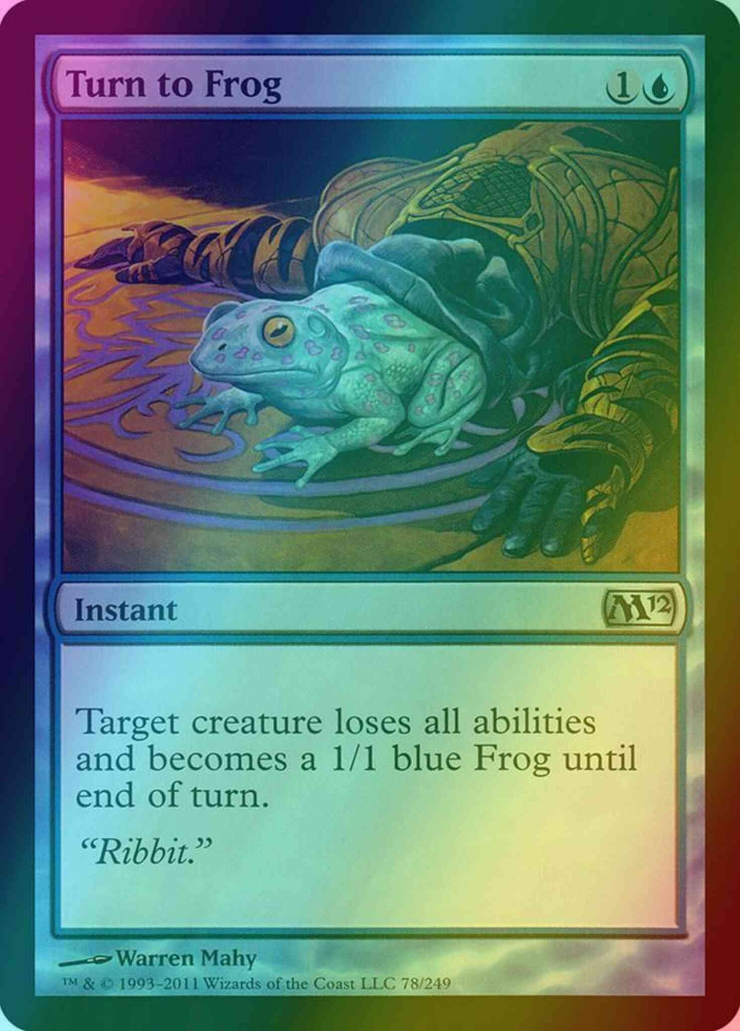 Turn to Frog [78] [Magic 2012] [Foil]