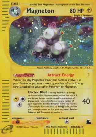 Magneton - H18/H32 - Rare [ecard3-168] [Holo]