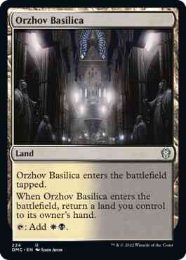 Orzhov Basilica [224] [Dominaria United: Commander] [Non-Foil]