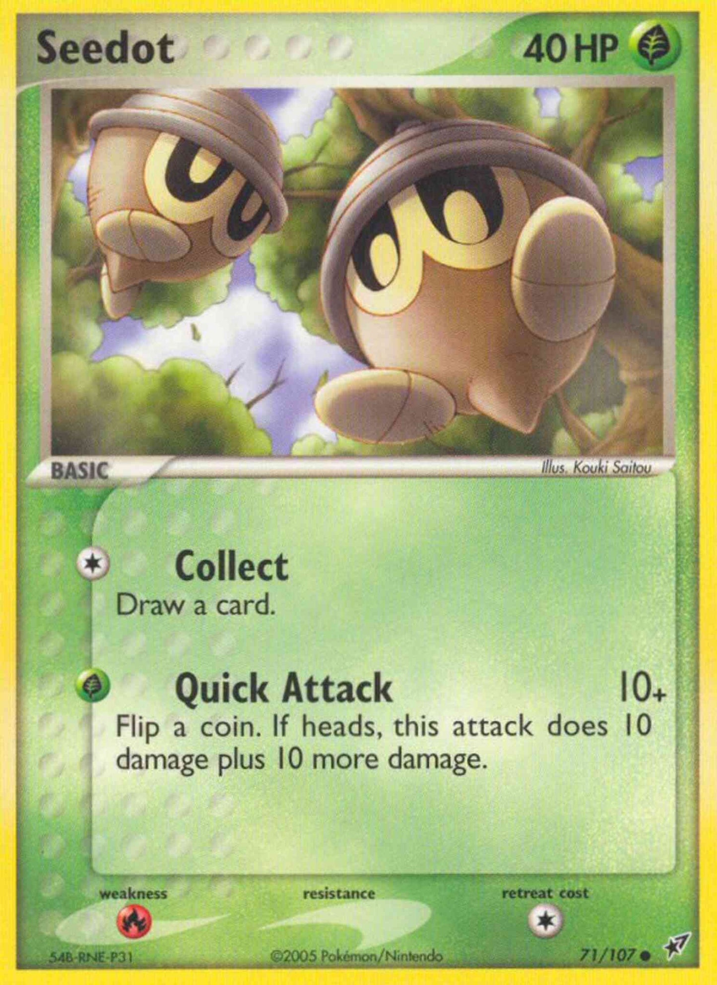 Seedot - 71/107 - Common [ex8-71] [Reverse Holo]