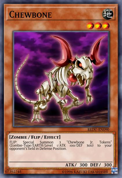 Chewbone - REDU-EN090 - Common - 1st Edition