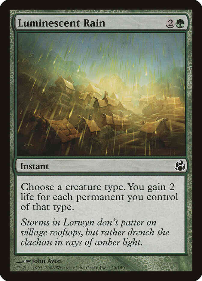 Luminescent Rain [129] [Morningtide] [Non-Foil]