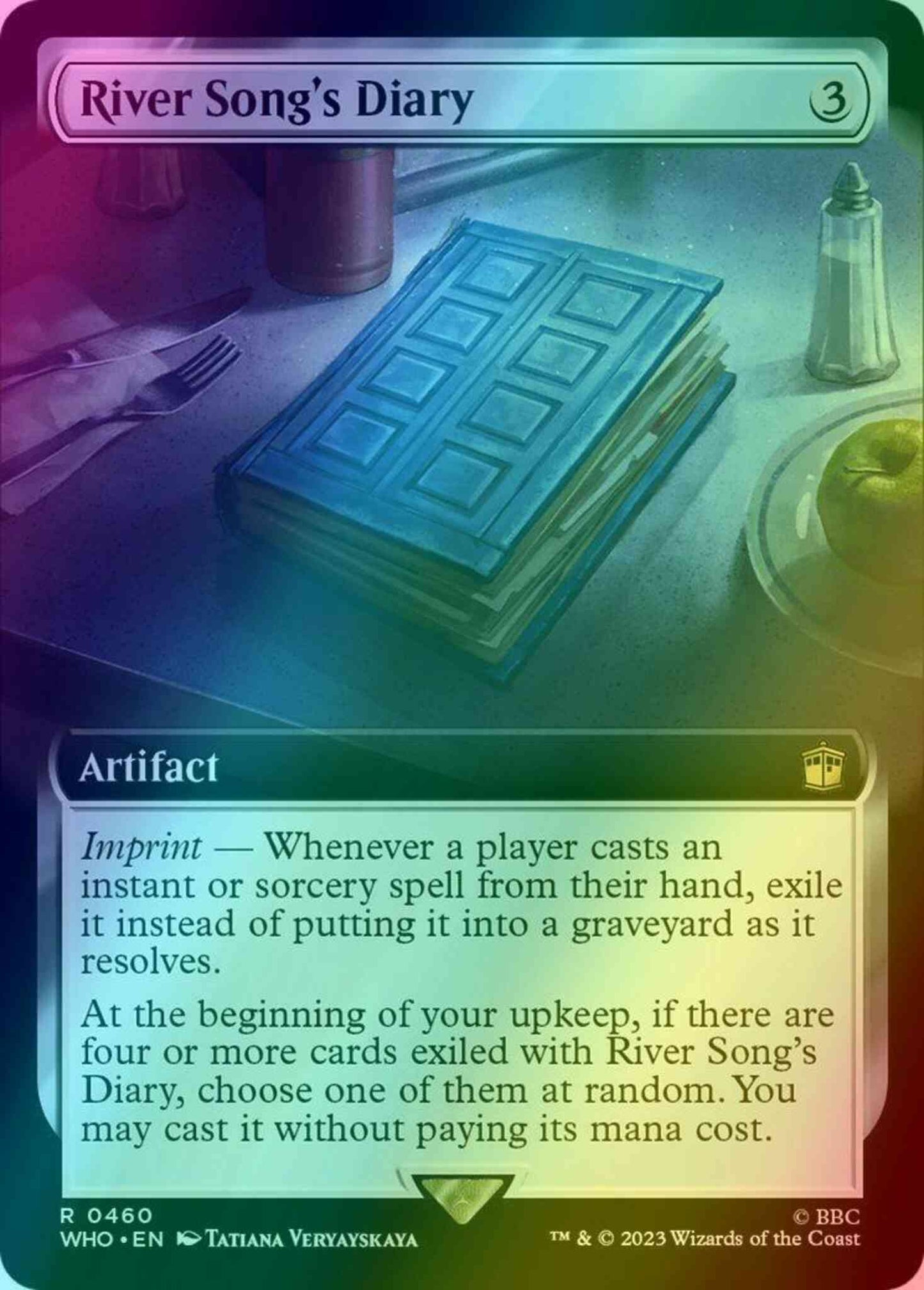 River Song's Diary [460] [Extended Art] [Universes Beyond: Doctor Who] [Foil]