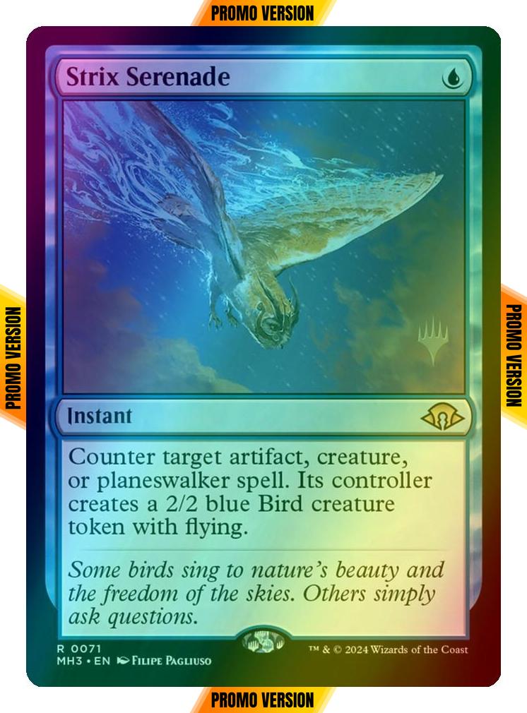 Strix Serenade [71p] [Promo Pack] [Modern Horizons 3: Promos] [Foil]